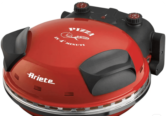 Forno De Pizza Elétrico Aríete Com Pedra Antiaderente 1200w