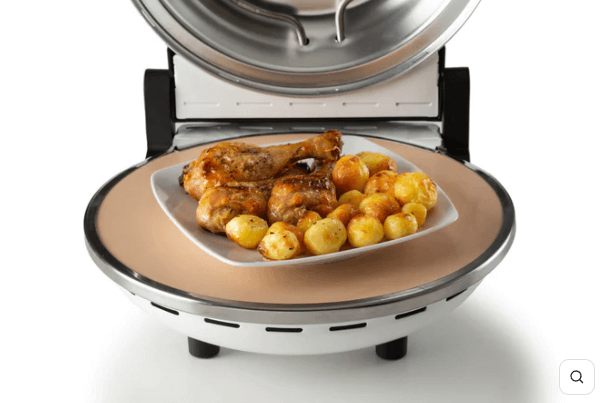 Forno De Pizza Elétrico Aríete Com Pedra Antiaderente 1200w