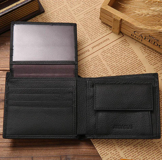 Carteira de couro Executive