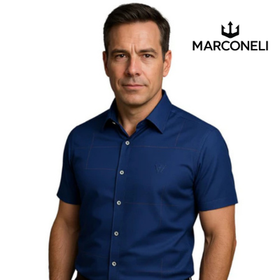 [PAGUE 3 LEVE 5] Camisa Polo Vest em Malha de Seda Gelo e Viscose + BRINDES: 4 Cuecas Premium e 1 Relógio