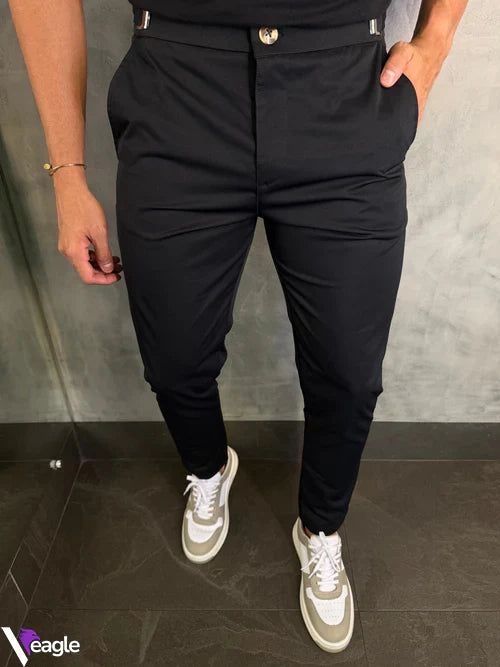 Calça Alfaiataria Marconeli - Com Catraca Ajustável [Compre 1 Leve 3]