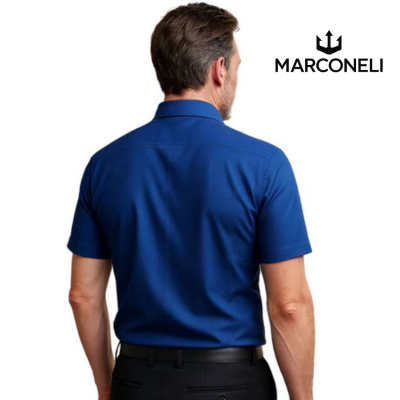 [PAGUE 3 LEVE 5] Camisa Polo Vest em Malha de Seda Gelo e Viscose + BRINDES: 4 Cuecas Premium e 1 Relógio
