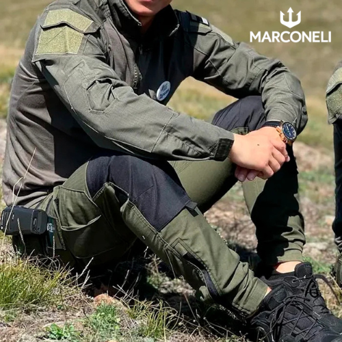 [Leve 3 Pague 2] Calça Militar Lionor em Tecido RipStop e Poliéster +BRINDES: Relógio Tático e Cinto Tático e Mini Bag