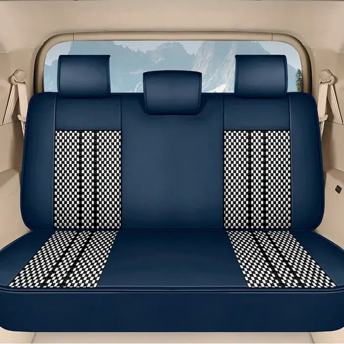 Capa Universal Marconeli® Completa para Carro em Couro Legítimo com AirBag +3 BRINDES: Tapetes Automotivos