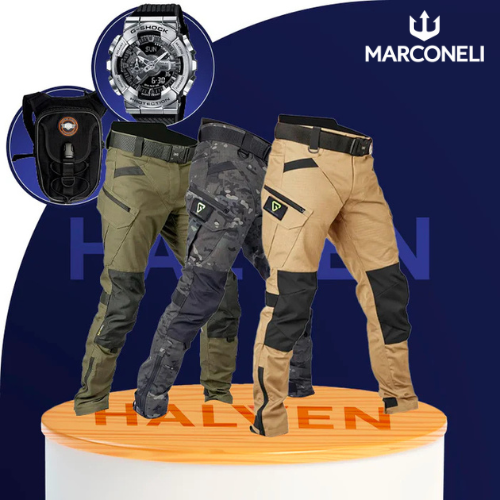 [Leve 3 Pague 2] Calça Militar Lionor em Tecido RipStop e Poliéster +BRINDES: Relógio Tático e Cinto Tático e Mini Bag
