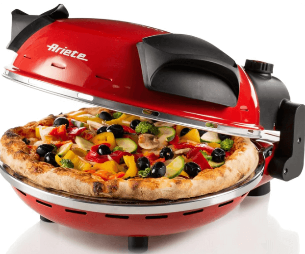Forno De Pizza Elétrico Aríete Com Pedra Antiaderente 1200w