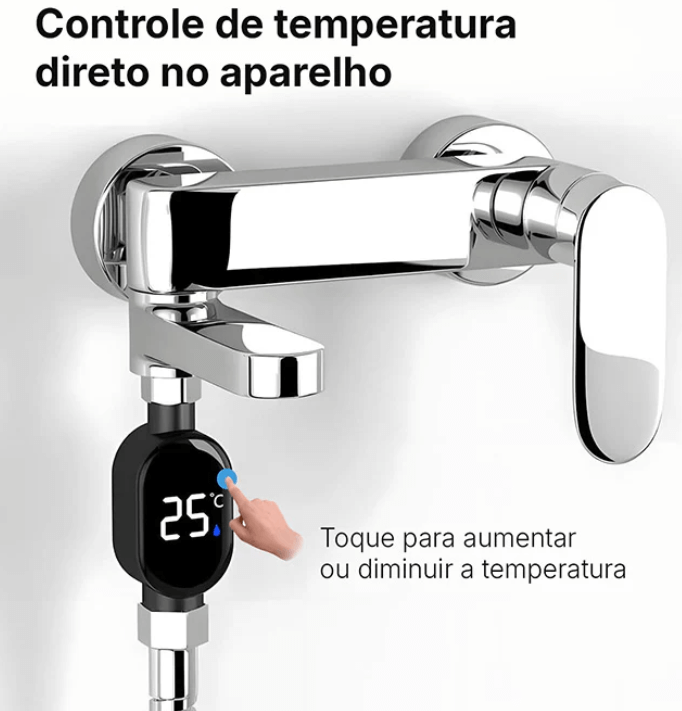 Aquecedor de Torneira Potente e Econômico USB – [LANÇAMENTO 2025]