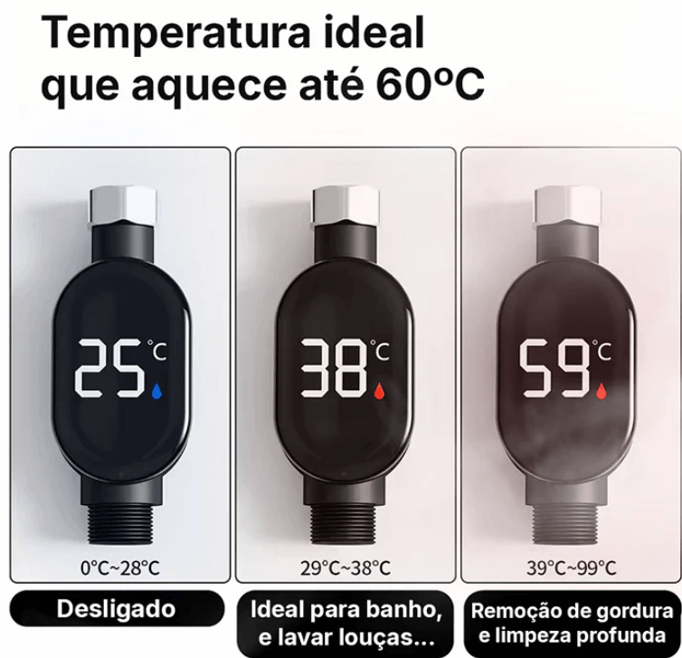 Aquecedor de Torneira Potente e Econômico USB – [LANÇAMENTO 2025]