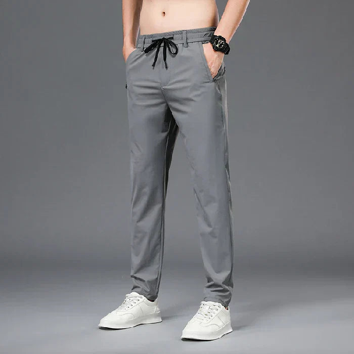 [Esquenta Black Friday] - Calça Masculina em Seda Gelo e Poliéster [COMPRE 1, LEVE 3]