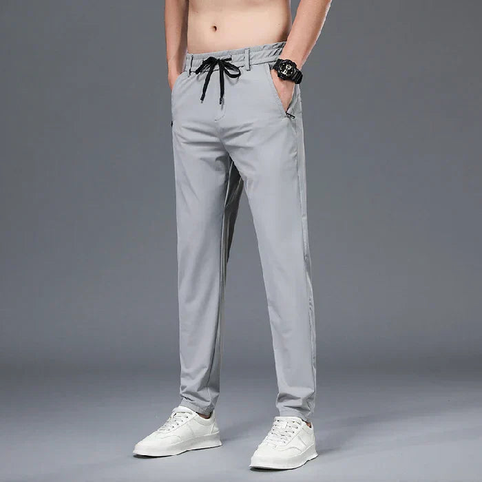 [Esquenta Black Friday] - Calça Masculina em Seda Gelo e Poliéster [COMPRE 1, LEVE 3]