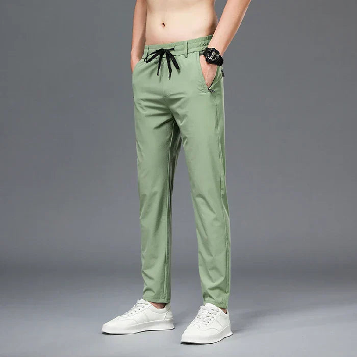 [Esquenta Black Friday] - Calça Masculina em Seda Gelo e Poliéster [COMPRE 1, LEVE 3]