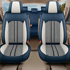 Capa Universal Marconeli® Completa para Carro em Couro Legítimo com AirBag +3 BRINDES: Tapetes Automotivos