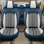 Capa Universal Marconeli® Completa para Carro em Couro Legítimo com AirBag +3 BRINDES: Tapetes Automotivos