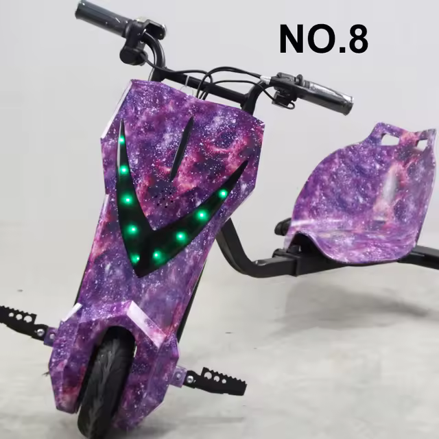 Triciclo Elétrico Drift + Led 350w Bluetooth Com Amortecedor + Brinde Capacete