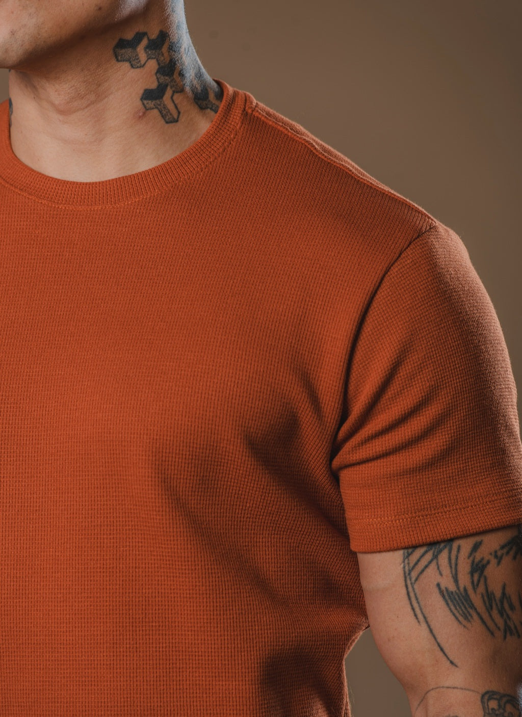 Kit com 5 Camisetas Texturizadas Malha Waffle Milano - Não amassa, não desbota e 0 transparência