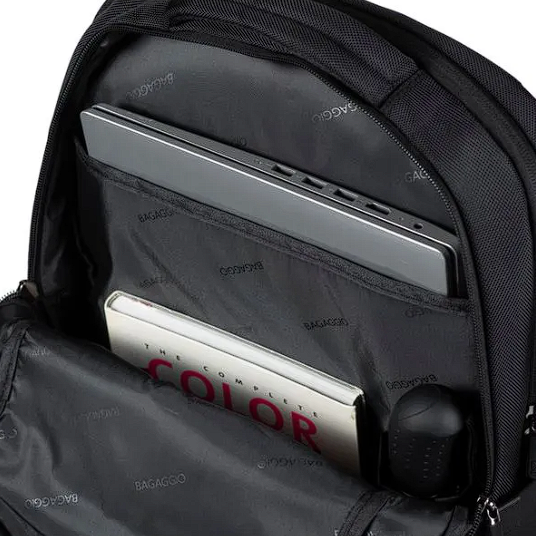 Mochila Masculina para Notebook Space Preta