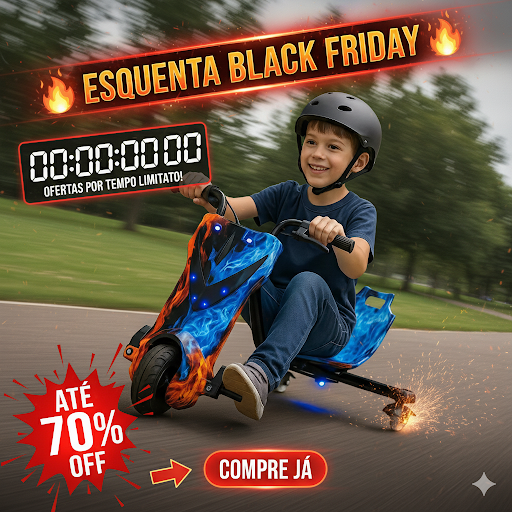 Triciclo Elétrico Drift + Led 350w Bluetooth Com Amortecedor + Brinde Capacete