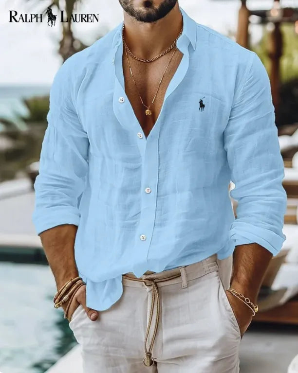 [Esquenta Black Friday] - Camisa R&P Slim Fit 100% Linho PROMO [Compre 1 Leve 2]