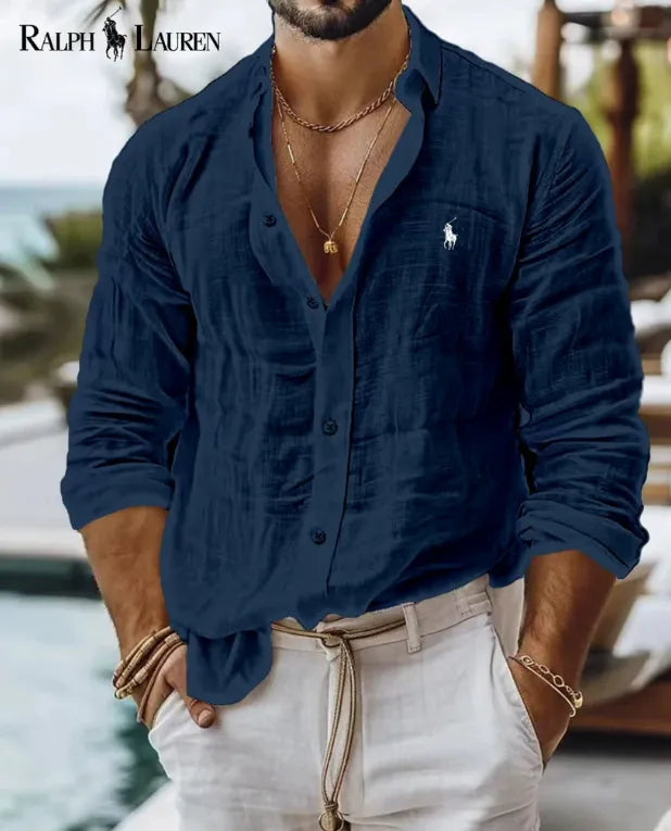 [Esquenta Black Friday] - Camisa R&P Slim Fit 100% Linho PROMO [Compre 1 Leve 2]