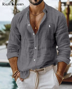 [Esquenta Black Friday] - Camisa R&P Slim Fit 100% Linho PROMO [Compre 1 Leve 2]